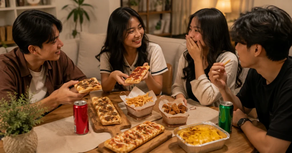 makanan untuk nongkrong