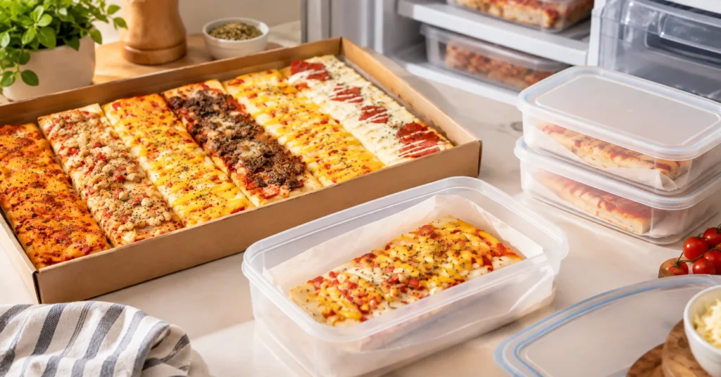 cara hangatkan pizza 
