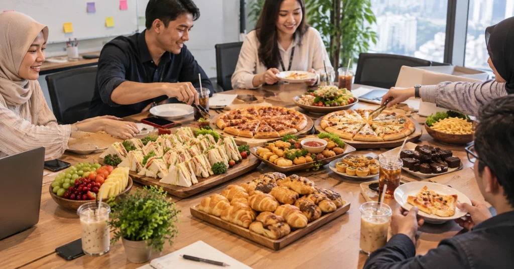 makanan untuk meeting kantor